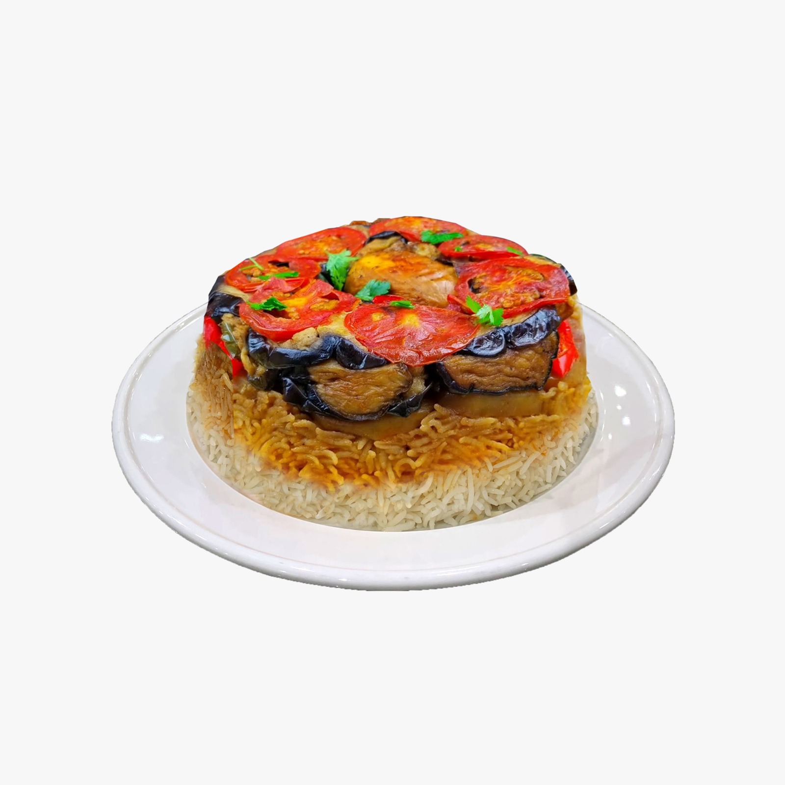 نصف مقلوبة رز مندي